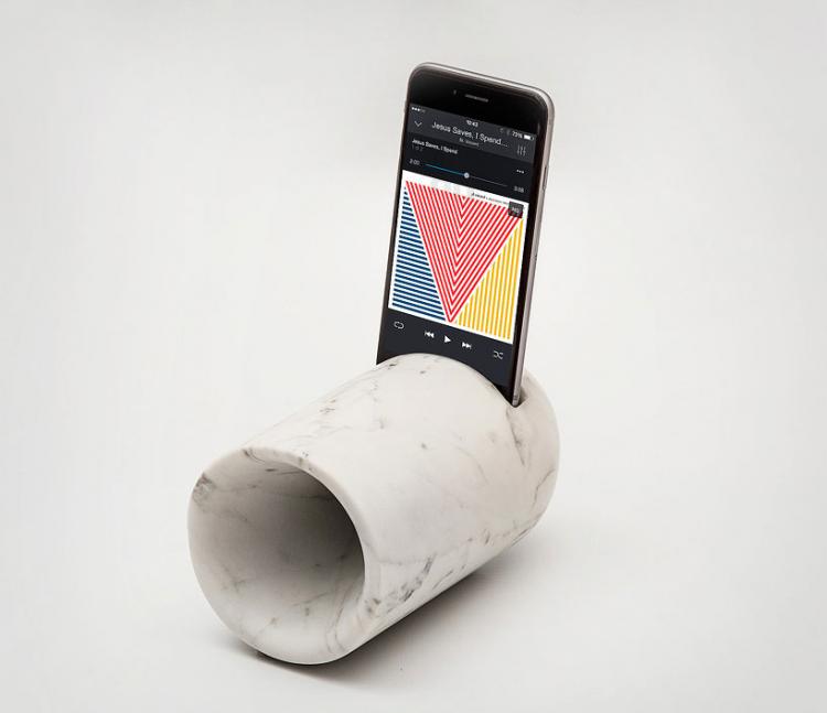Marble iPhone Music Amplifier