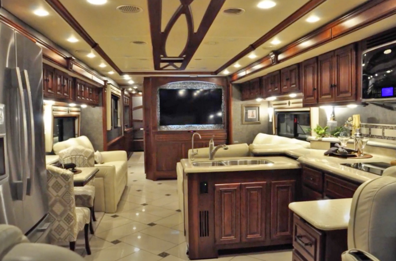 Marchi Mobile Palazzo Superior Luxury RV inside look