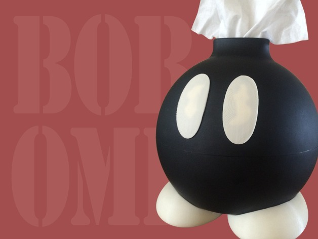 Mario Bomb-omb Tissue Box Holder