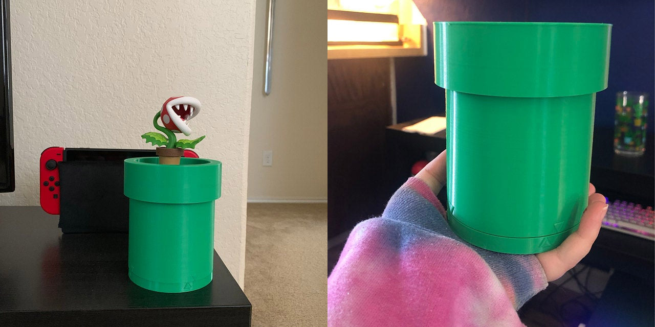 Mario Warp Pipe Nintendo Switch Game Holder