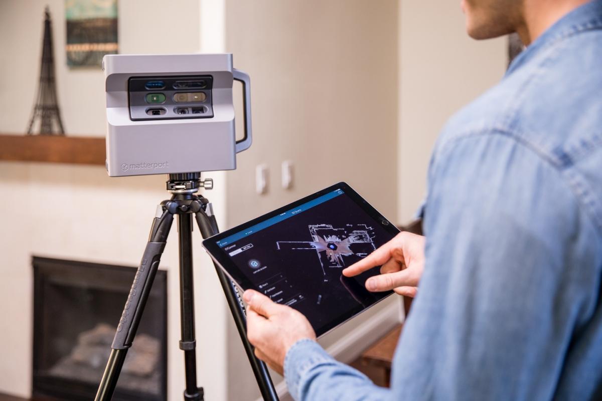 Matterport 360 Camera Home Layout Scanner - 3D home tour gadget