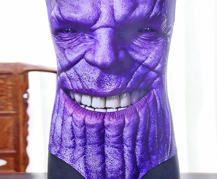 thanos one piece bathing suit