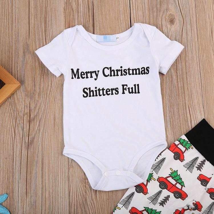 Shitters full hotsell baby outfit