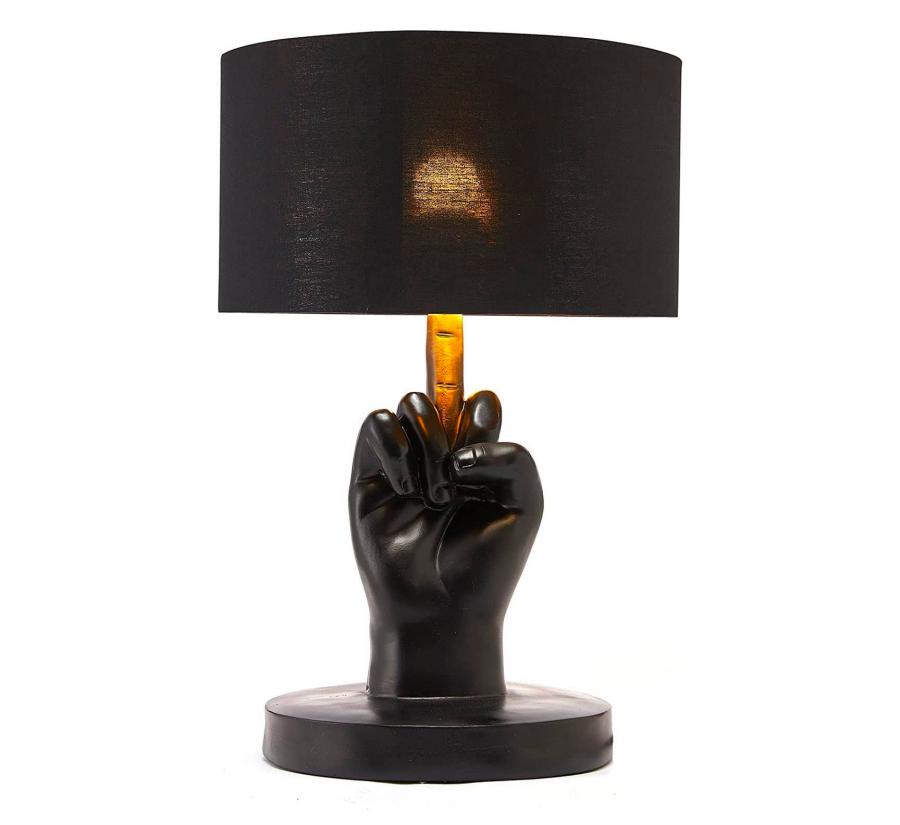 middle finger lamp