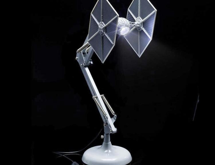 Star wars store tie fighter lamp