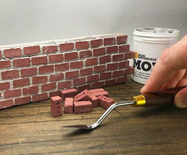 Mini Materials - 1:12 Scale Red Bricks