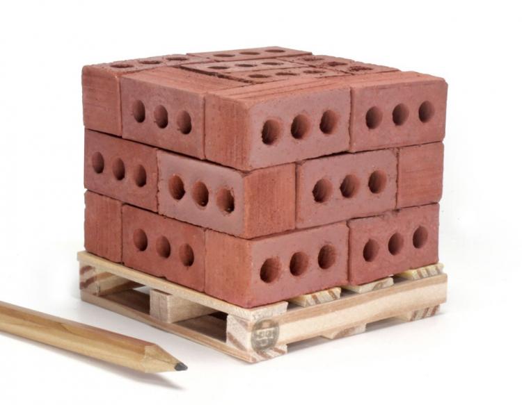 Mini Cement Bricks and Mortar Let You Build Your Own Tiny Wall