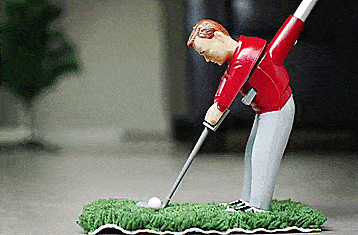 Mini Golfing Man Indoor Golf Game - Best indoor golf game