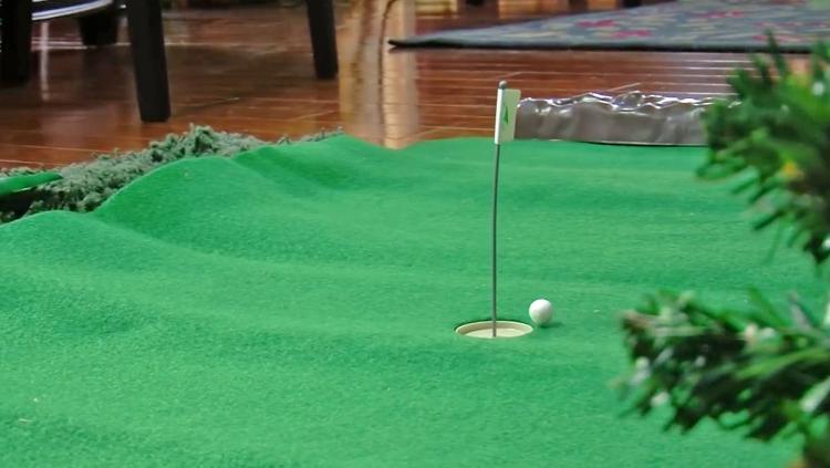 Mini Golfing Man Indoor Golf Game - Best indoor golf game