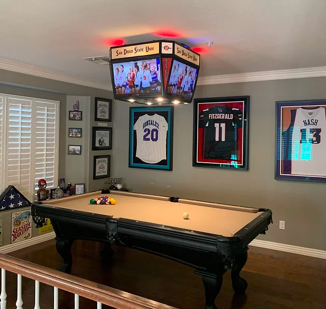 sports man cave furniture