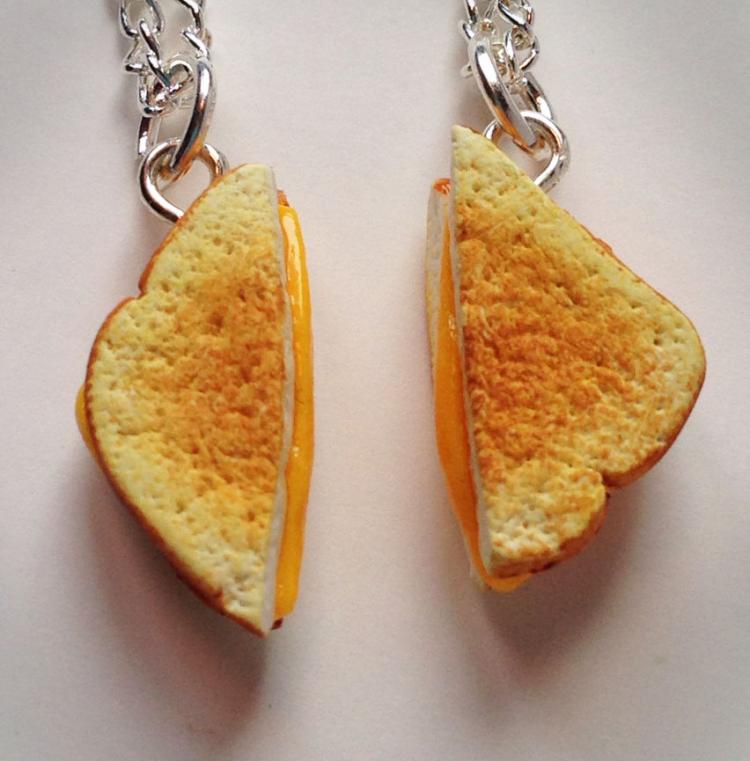 Grilled Cheese Necklace
