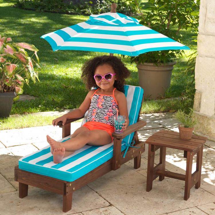 Kids discount chaise lounger