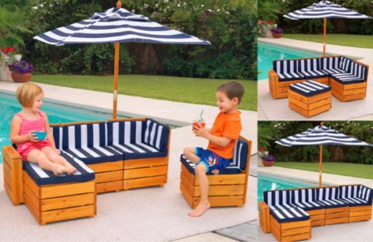 Tiny Kids Patio Furniture Mini Kids Pool Furniture