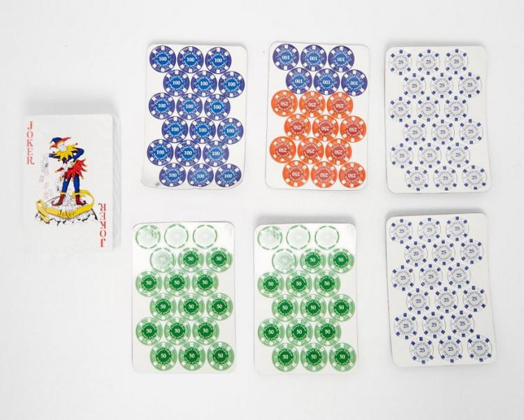 Mini Pocket Poker Set - Travel Poker Set