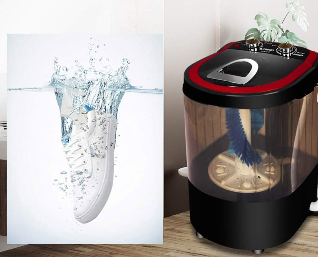 There's Now a Mini Shoe Washing Machine That Cleans Up To 4 Pairs Of ...