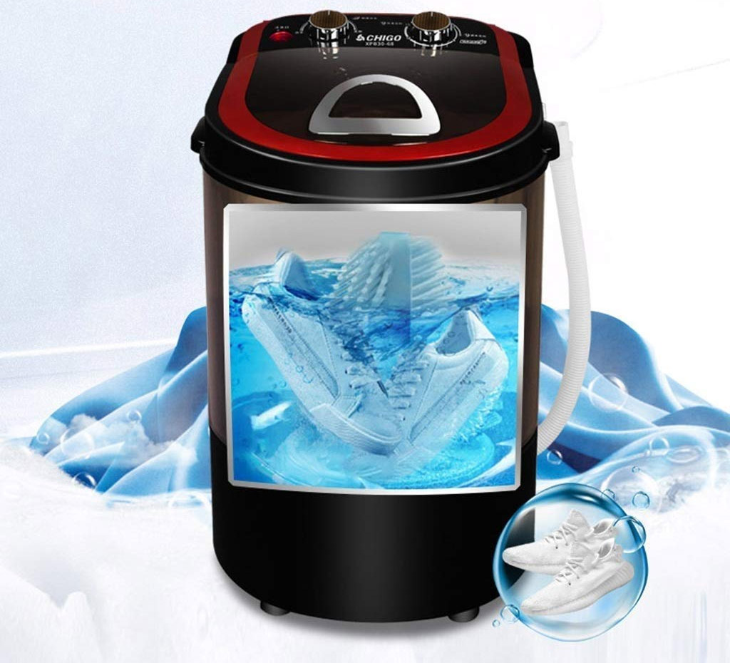 Mini Shoe Washing Machine - Mini washing machine cleans up to 4 pairs of shoes at a time