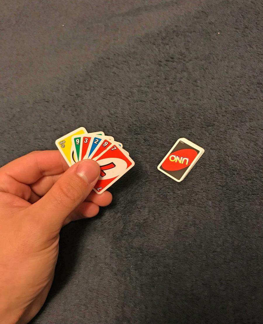 These Miniature Uno Cards Are Perfect For Travel