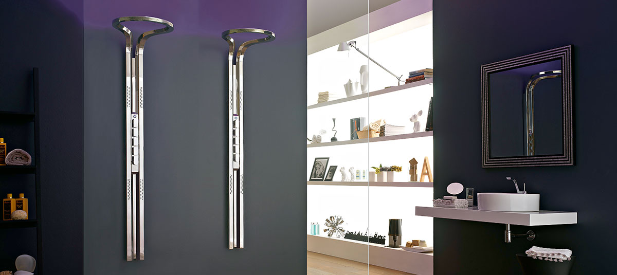 Modern shower head design - GRAFF Contemporary Bathroom Designs unique rain shower or waterfall shower head