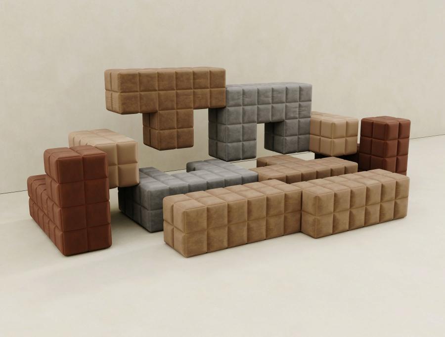 This Modular Tetris Couch Lets You Create Your Own Sofa Shape With