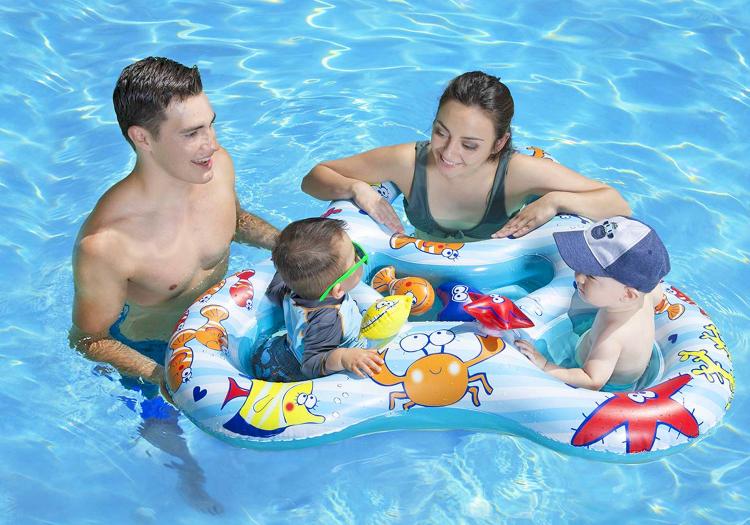 Mommy And Us Dual Pool Float