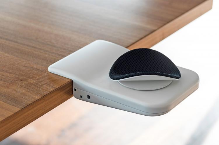 Mouzen Ergonomic Swiveling Elbow Rest Mounts Right To Your Desk