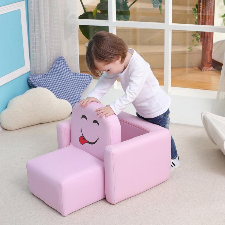 Multi-functional Kids Arm-chair Turns Into a Desk - 3-in-1 toddler arm-chair desk combo