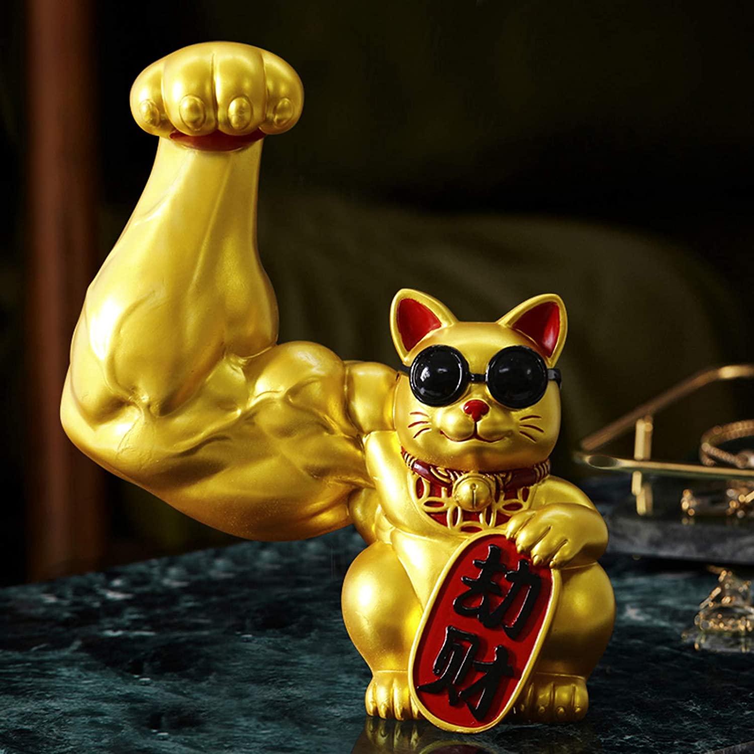 You Can Now Get a Super Jacked Waving Cat Statue (Maneki-Neko)