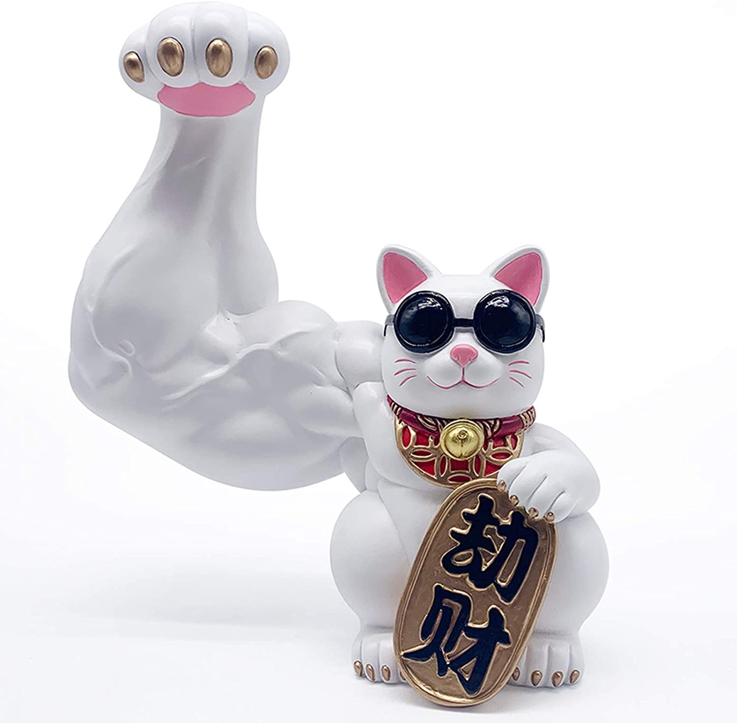 cat statue anime