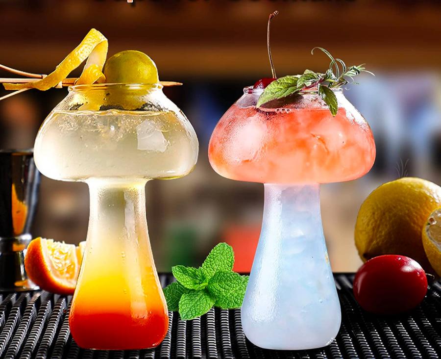 Mushroom Cocktail Glasses