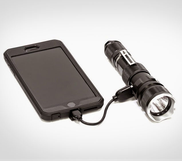 This Tactical Flashlight Will Also Charge Your Phone