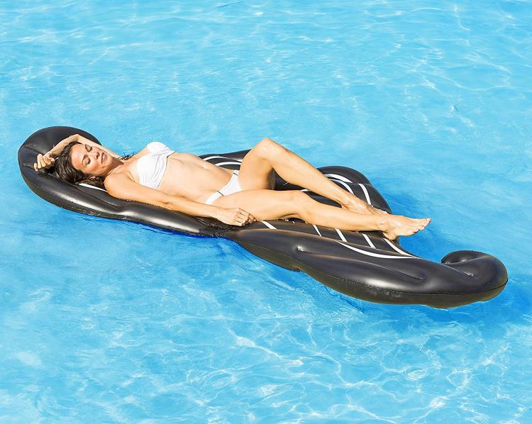 Mustache Pool Float - Giant Inflatable Mustache Floaty
