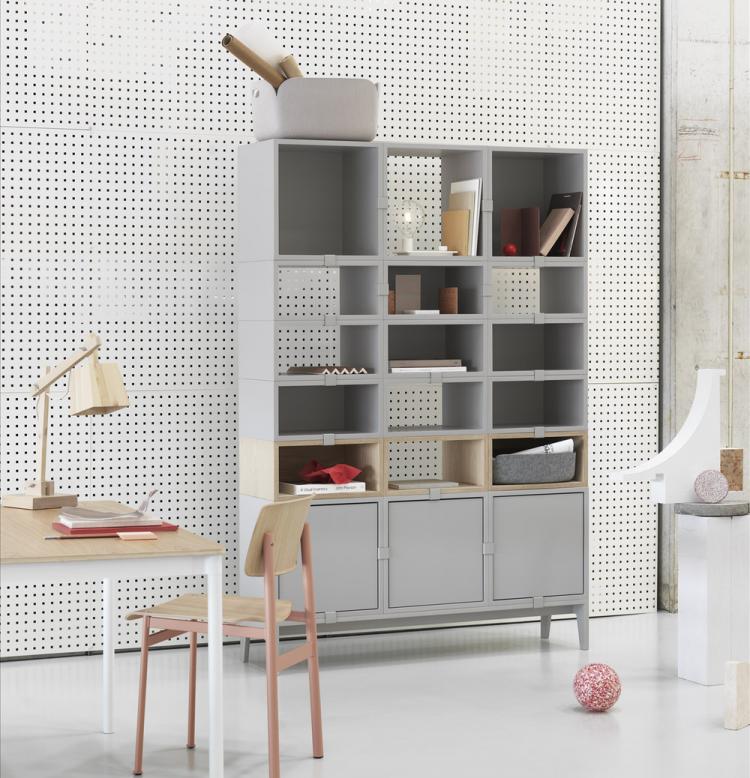 Creatice Modular Stacking Shelves for Simple Design