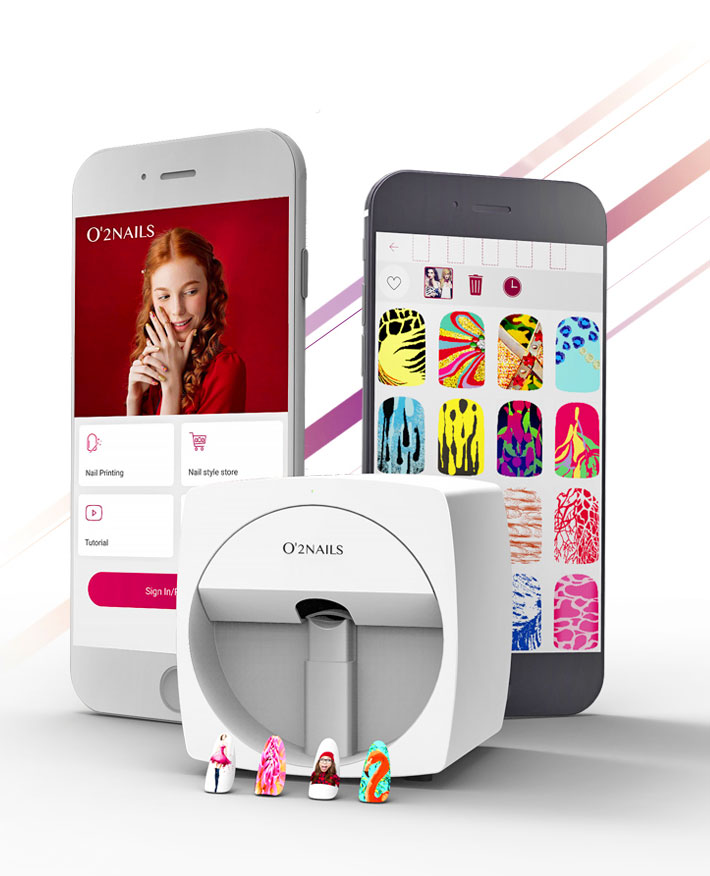 O'2nails Digital Mobile Nail Art Printer