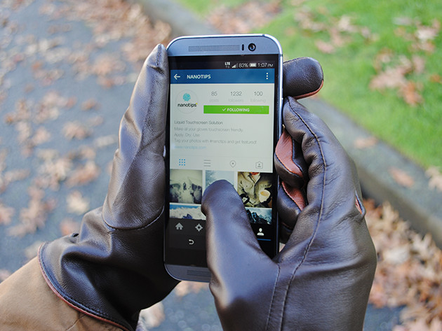 Nanotips Gloves - Makes your gloves usable on smartphone