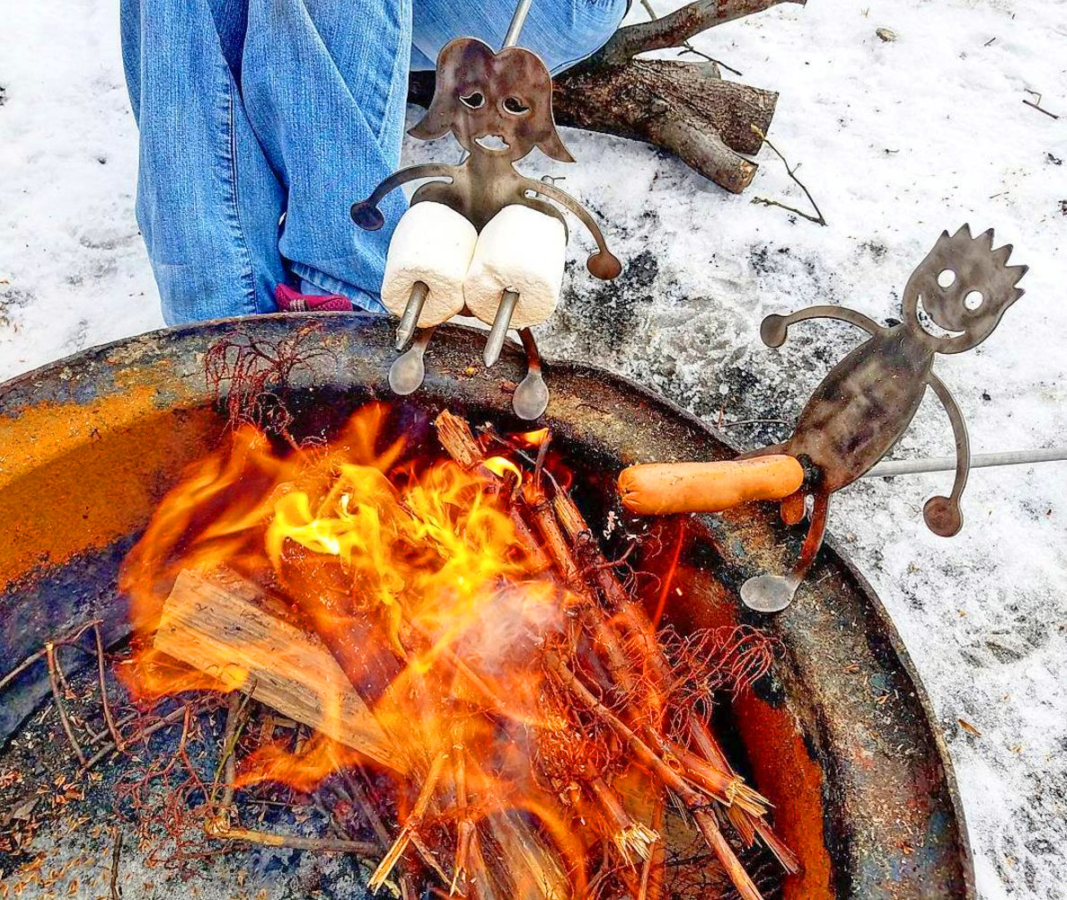 marshmallow fire roaster