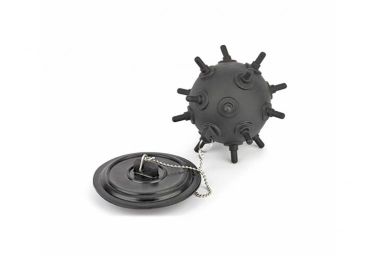 Naval Mine Bath Stopper - Barbuzzo Bombs Away Bath Stopper