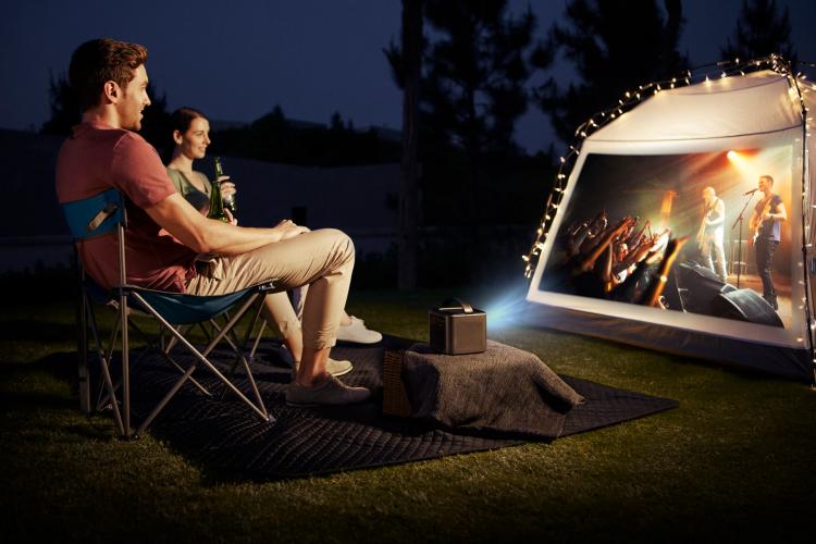 apple tv on nebula projector