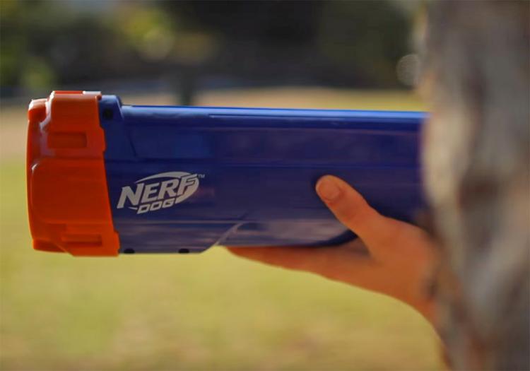 Nerf dog tennis ball hotsell blaster mod