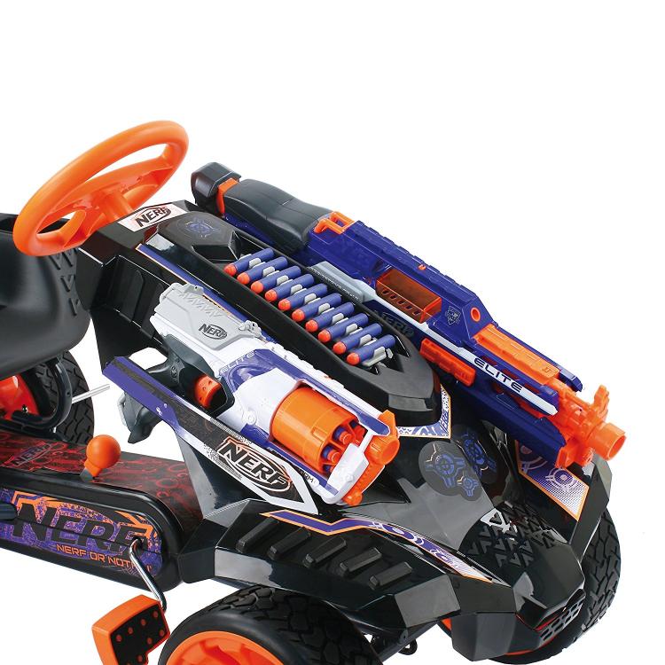 nerf car shooter