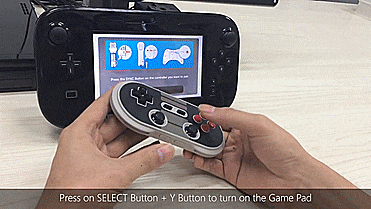 NES30 Modernized Nintendo Bluetooth Game Controller - GIF