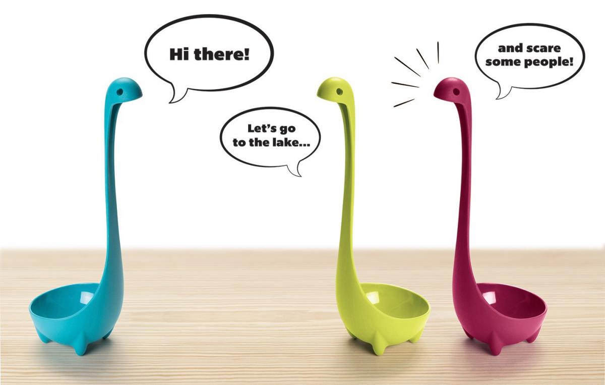 Nessie Silicone Soup Ladle - Brilliant Promos - Be Brilliant!