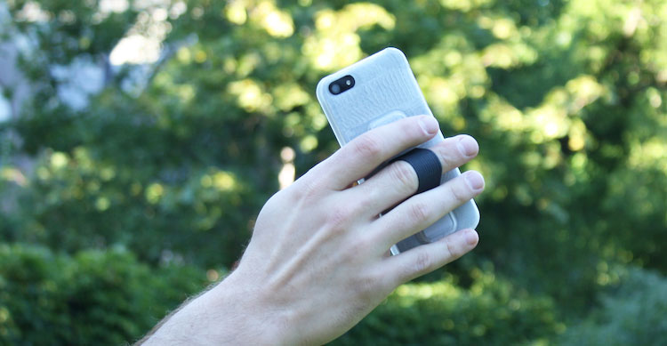 Neverdrop iPhone Case With Finger Strap