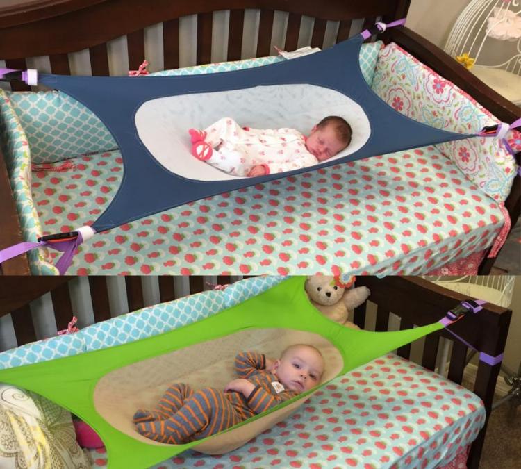 Crescent Womb: A Newborn Crib Hammock Which Helps Reduce Risk Of SIDS