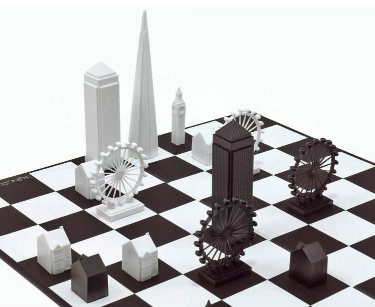 Kids (5+), Nyc Skyline Chess Set