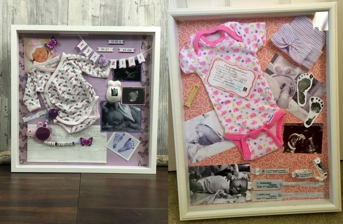 Newborn Shadow Boxes Are Now a Thing, and We Totally Love The Idea