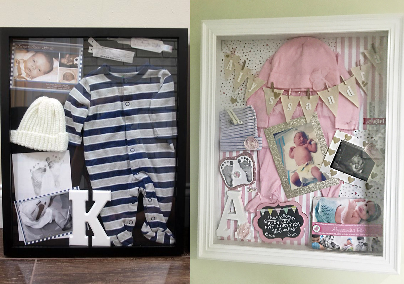 Pregnancy Shadow Box