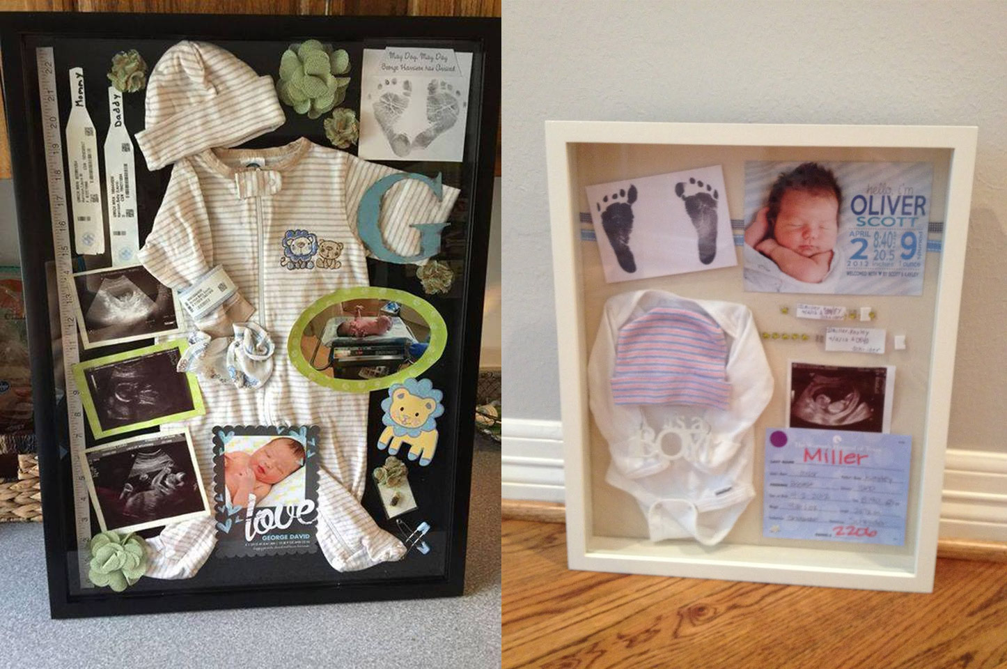 Pregnancy Shadow Box