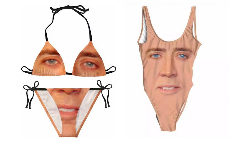 Nicolas cage best sale body pillow