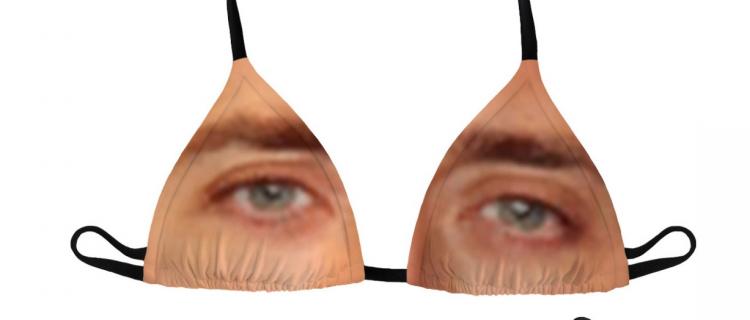 Nicolas Cage Face Bikini - Creepy bikini swimsuit