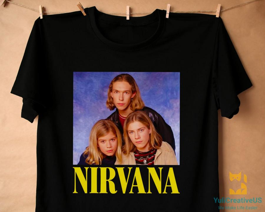 t shirt nirvana hanson